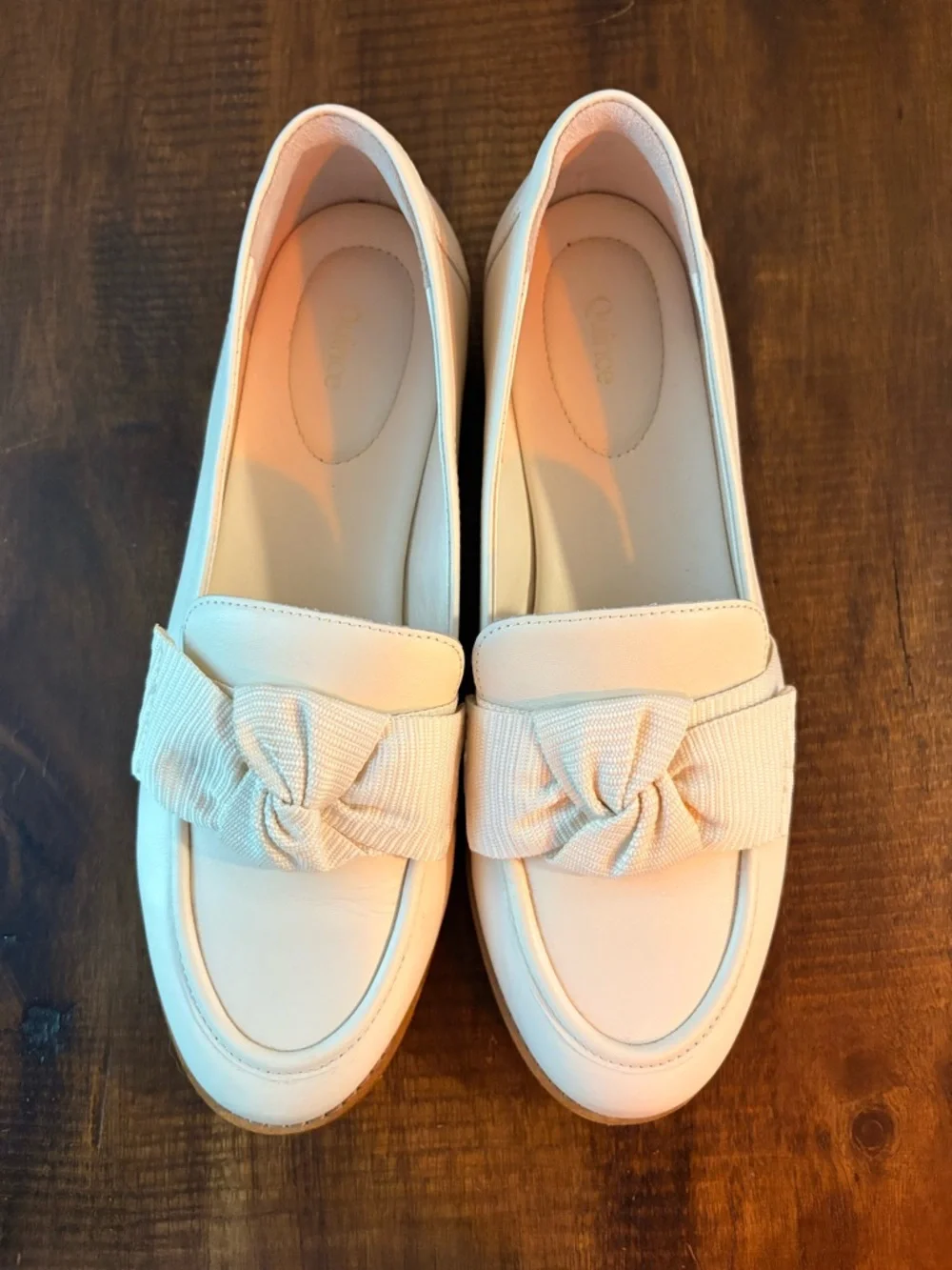 Italian leather loafers